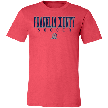 FCHS Soccer Bella Canvas Adult Tee - Busy Bee Graphix