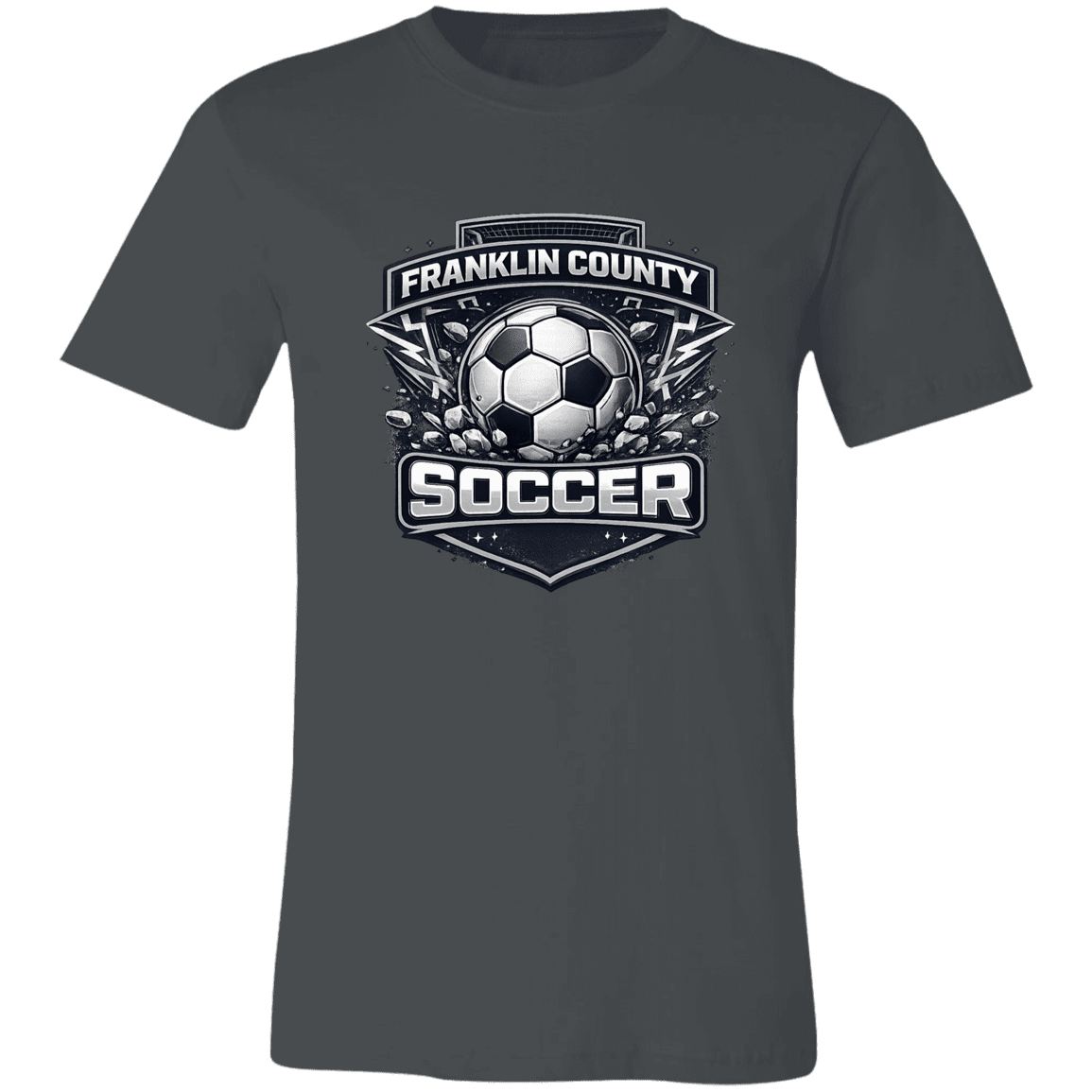 Franklin County Soccer Bella Canvas Tee - 931 Graphics