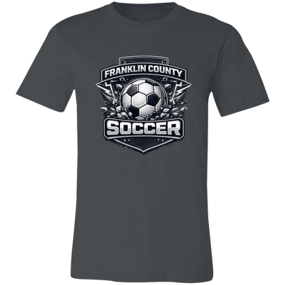 Franklin County Soccer Bella Canvas Tee - 931 Graphics