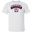 Franklin County Soccer Gildan Tee - Busy Bee Graphix