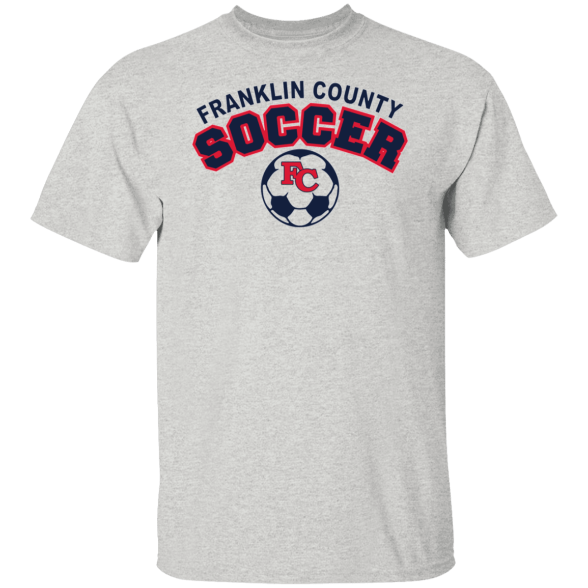 Franklin County Soccer Gildan Tee - Busy Bee Graphix