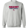 Franklin County Softball Adult Crewneck Pullover Sweatshirt - Busy Bee Graphix