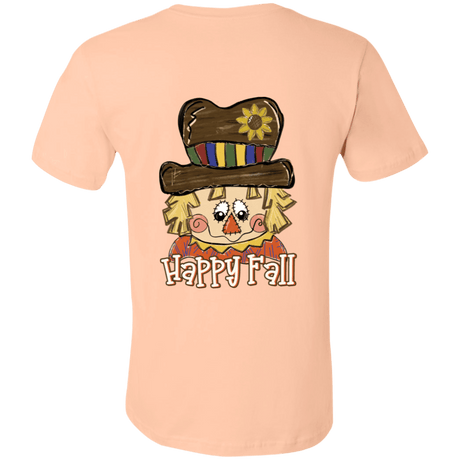 Happy Fall Scarecrow Bella + Canvas S/S Tee - 931 Graphics