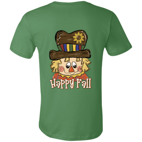Happy Fall Scarecrow Bella + Canvas S/S Tee - 931 Graphics