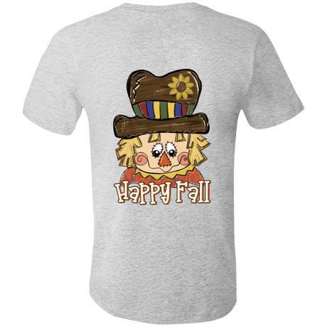 Happy Fall Scarecrow Bella + Canvas S/S Tee - 931 Graphics