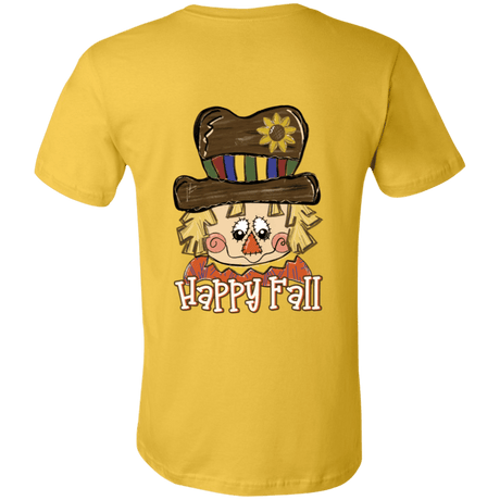 Happy Fall Scarecrow Bella + Canvas S/S Tee - 931 Graphics