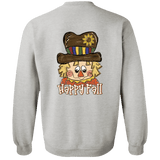 Happy Fall Scarecrow Gildan Crewneck Pullover Sweatshirt - 931 Graphics