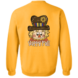 Happy Fall Scarecrow Gildan Crewneck Pullover Sweatshirt - 931 Graphics