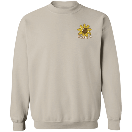 Happy Fall Scarecrow Gildan Crewneck Pullover Sweatshirt - 931 Graphics