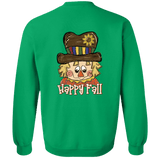 Happy Fall Scarecrow Gildan Crewneck Pullover Sweatshirt - 931 Graphics