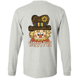 Happy Fall Scarecrow Gildan L/S Tee - 931 Graphics