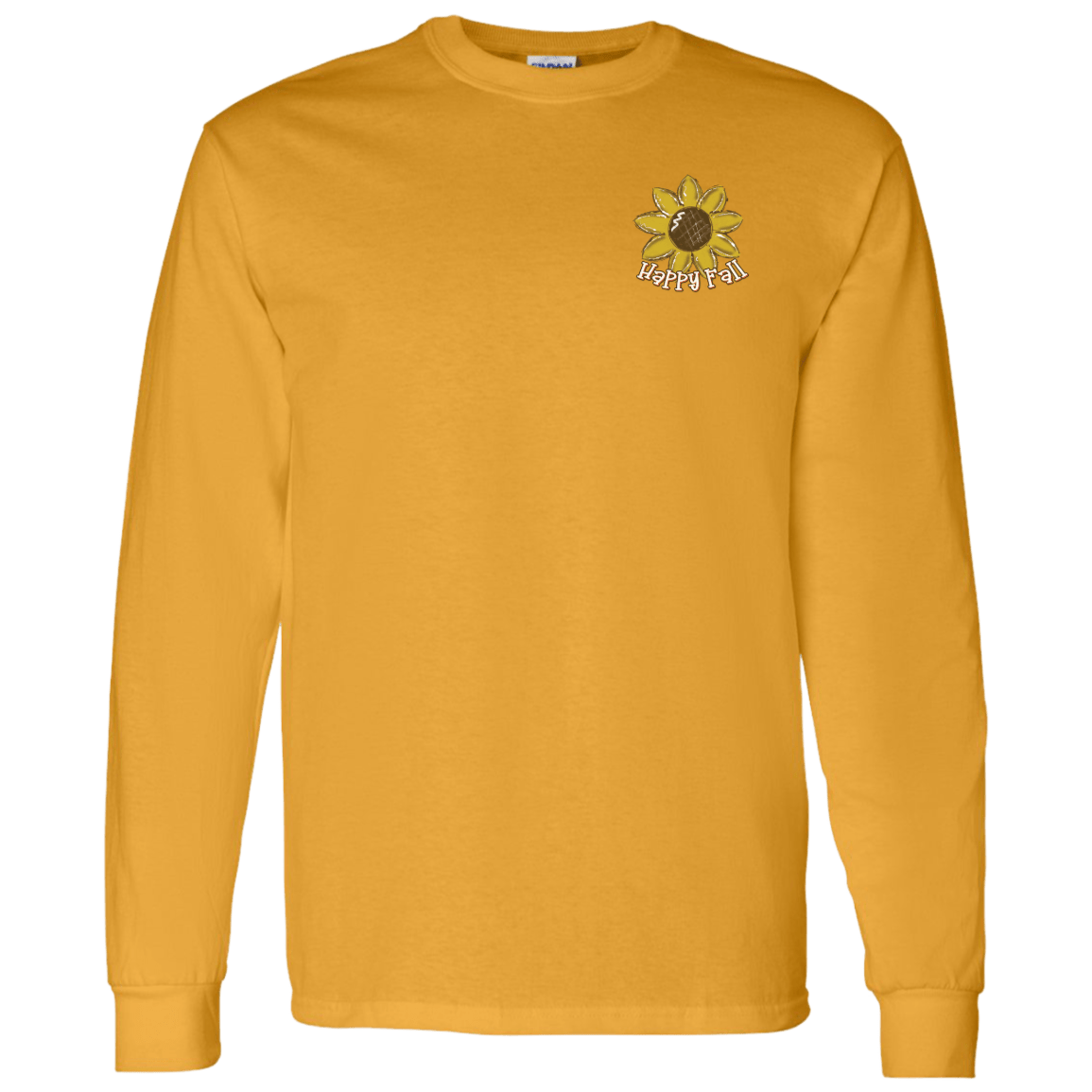 Happy Fall Scarecrow Gildan L/S Tee - 931 Graphics
