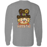 Happy Fall Scarecrow Gildan L/S Tee - 931 Graphics