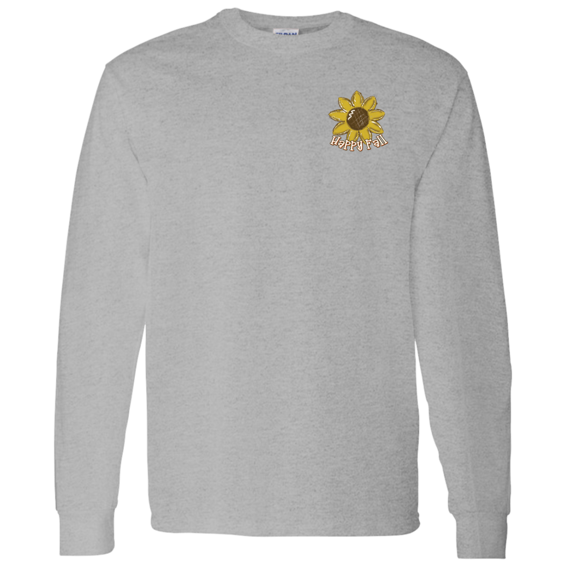 Happy Fall Scarecrow Gildan L/S Tee - 931 Graphics