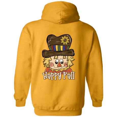 Happy Fall Scarecrow Gildan Pullover Hoodie - 931 Graphics