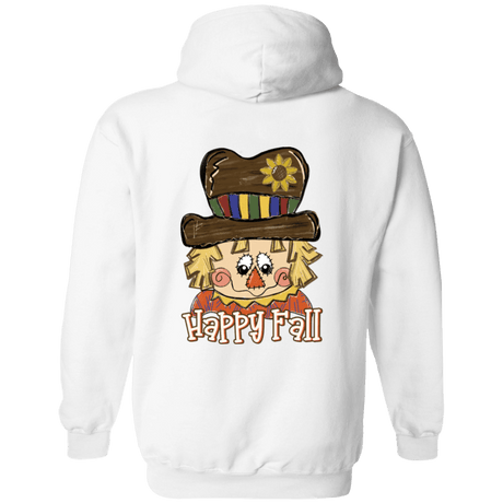 Happy Fall Scarecrow Gildan Pullover Hoodie - 931 Graphics