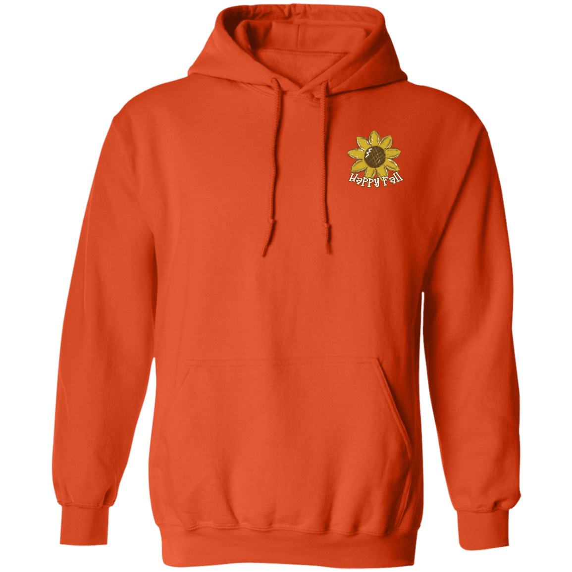 Happy Fall Scarecrow Gildan Pullover Hoodie - 931 Graphics