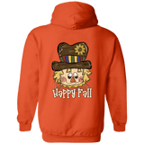 Happy Fall Scarecrow Gildan Pullover Hoodie - 931 Graphics
