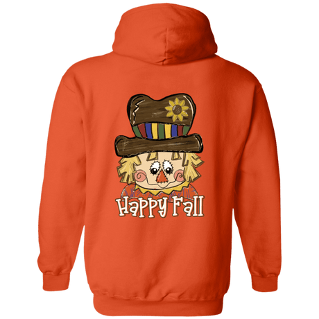 Happy Fall Scarecrow Gildan Pullover Hoodie - 931 Graphics