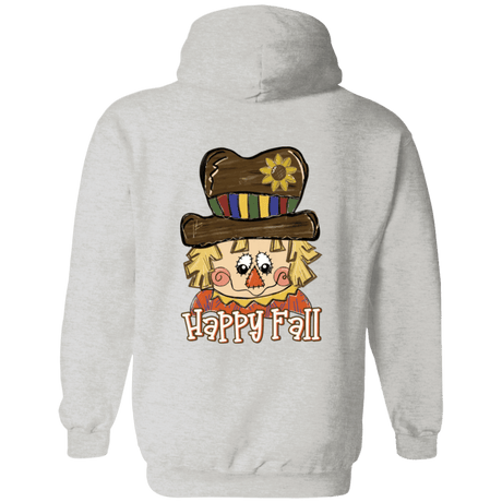 Happy Fall Scarecrow Gildan Pullover Hoodie - 931 Graphics