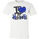 I Love My Hornets Bella Canvas Tee - Busy Bee Graphix