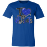 I Love My Hornets Bella Canvas Tee - Busy Bee Graphix