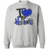 I Love My Hornets Crewneck Sweatshirt - Busy Bee Graphix