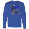 I Love My Hornets Gildan L/S Tee - Busy Bee Graphix