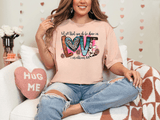 Let All That You Do Be Done in Love Bella Canvas Tee - Busy Bee Graphix