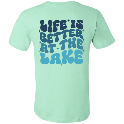 Life is Better at the Lake Bella + Canvas Short - Sleeve T-Shirt - 931 Graphics
