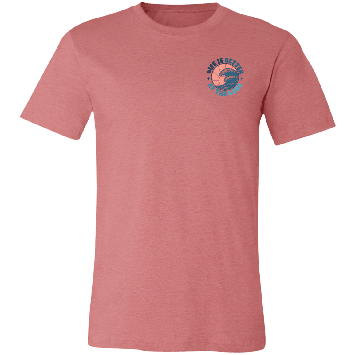 Life is Better at the Lake Bella + Canvas Short - Sleeve T-Shirt - 931 Graphics