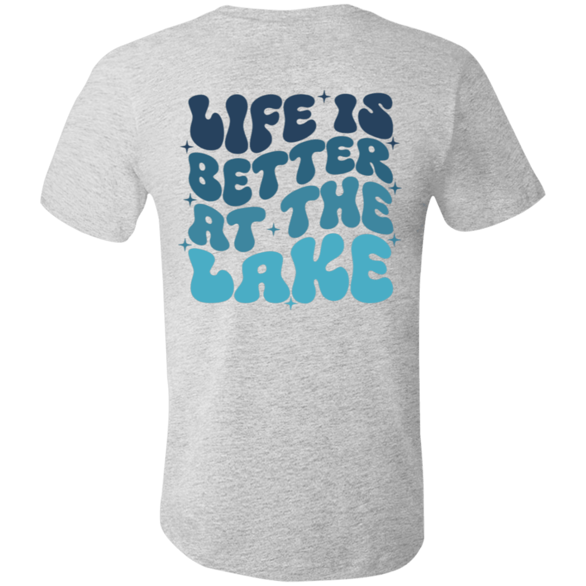 Life is Better at the Lake Bella + Canvas Short - Sleeve T-Shirt - 931 Graphics