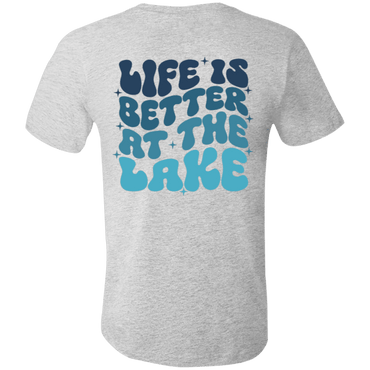 Life is Better at the Lake Bella + Canvas Short - Sleeve T-Shirt - 931 Graphics