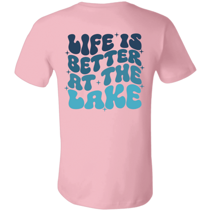 Life is Better at the Lake Bella + Canvas Short - Sleeve T-Shirt - 931 Graphics