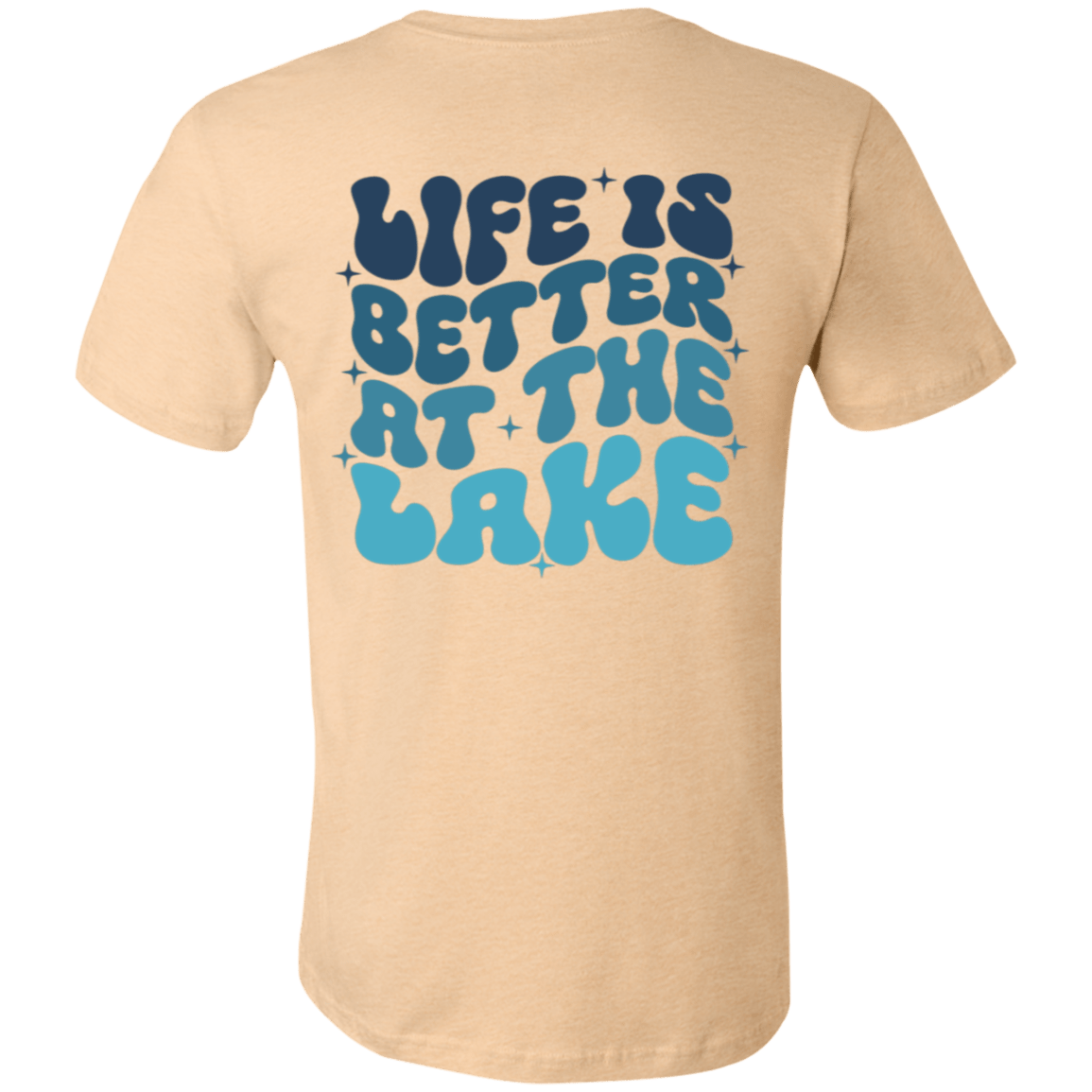 Life is Better at the Lake Bella + Canvas Short - Sleeve T-Shirt - 931 Graphics