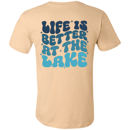 Life is Better at the Lake Bella + Canvas Short - Sleeve T-Shirt - 931 Graphics