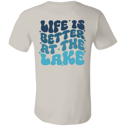 Life is Better at the Lake Bella + Canvas Short - Sleeve T-Shirt - 931 Graphics