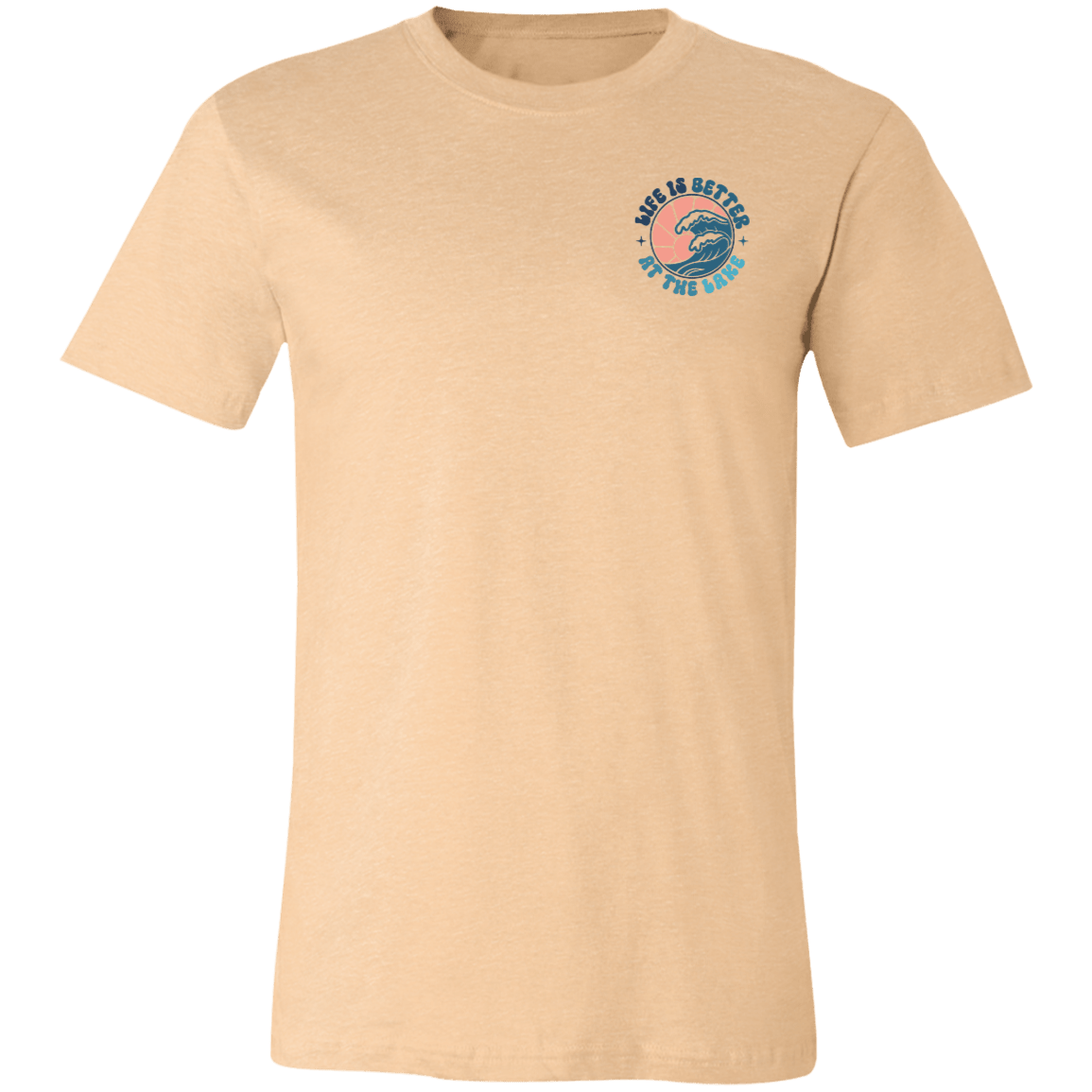 Life is Better at the Lake Bella + Canvas Short - Sleeve T-Shirt - 931 Graphics