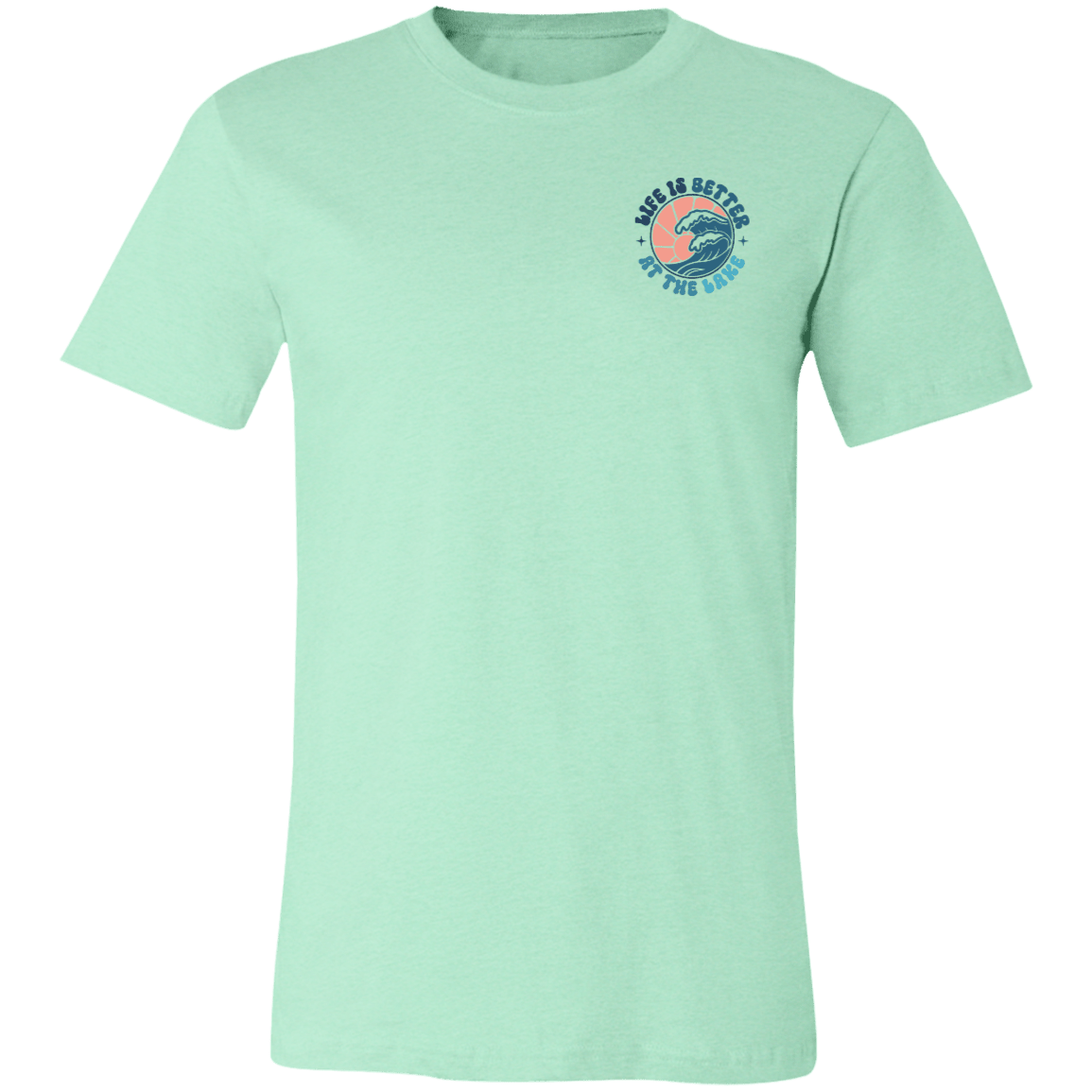 Life is Better at the Lake Bella + Canvas Short - Sleeve T-Shirt - 931 Graphics
