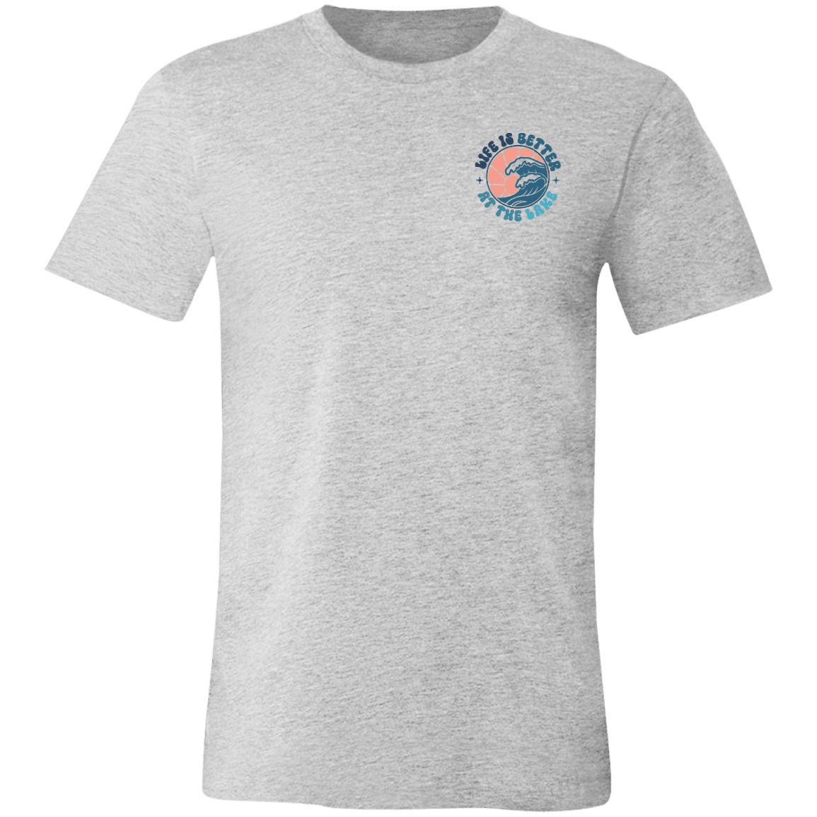 Life is Better at the Lake Bella + Canvas Short - Sleeve T-Shirt - 931 Graphics