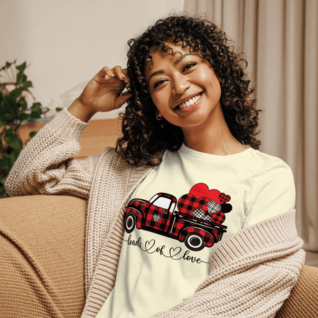 Loads of Love Truck Women's Relaxed T-Shirt - Busy Bee Graphix
