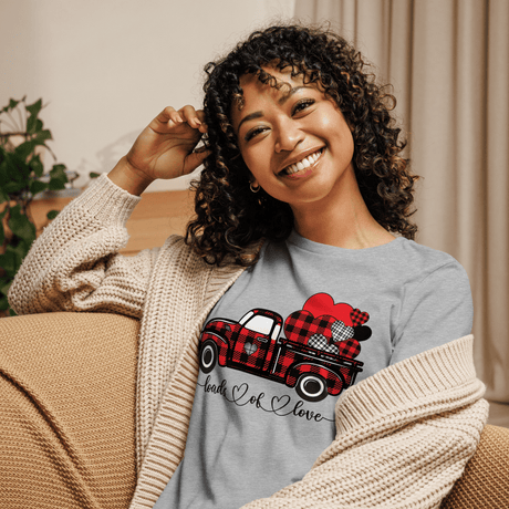 Loads of Love Truck Women's Relaxed T-Shirt - Busy Bee Graphix
