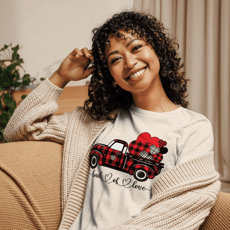 Loads of Love Truck Women's Relaxed T-Shirt - Busy Bee Graphix