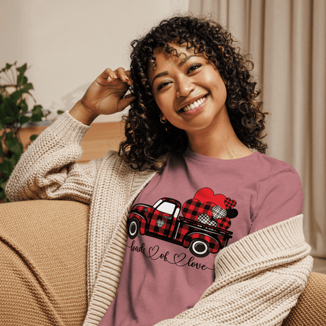 Loads of Love Truck Women's Relaxed T-Shirt - Busy Bee Graphix