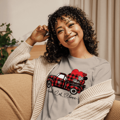 Loads of Love Truck Women's Relaxed T-Shirt - Busy Bee Graphix