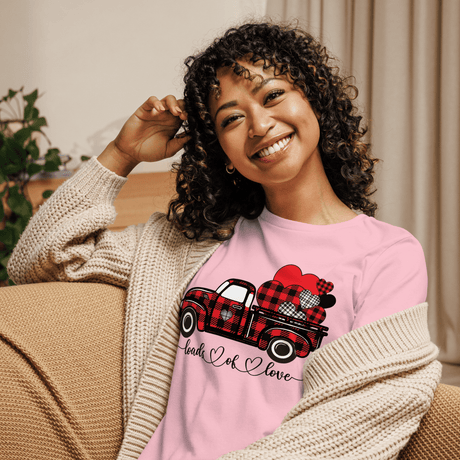 Loads of Love Truck Women's Relaxed T-Shirt - Busy Bee Graphix