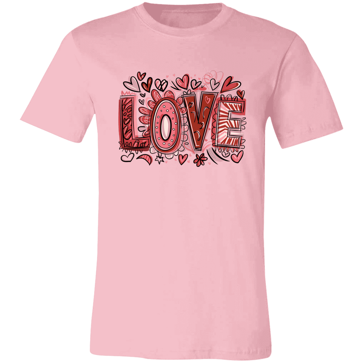 LOVE Bella Canvas Tee - 931 Graphics