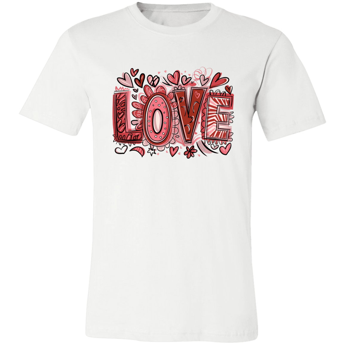 LOVE Bella Canvas Tee - 931 Graphics