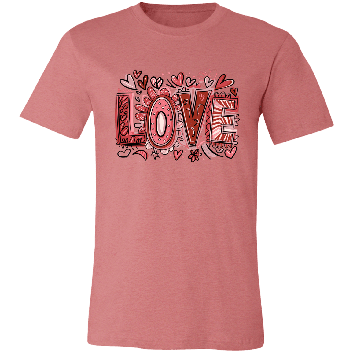 LOVE Bella Canvas Tee - 931 Graphics