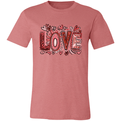 LOVE Bella Canvas Tee - 931 Graphics
